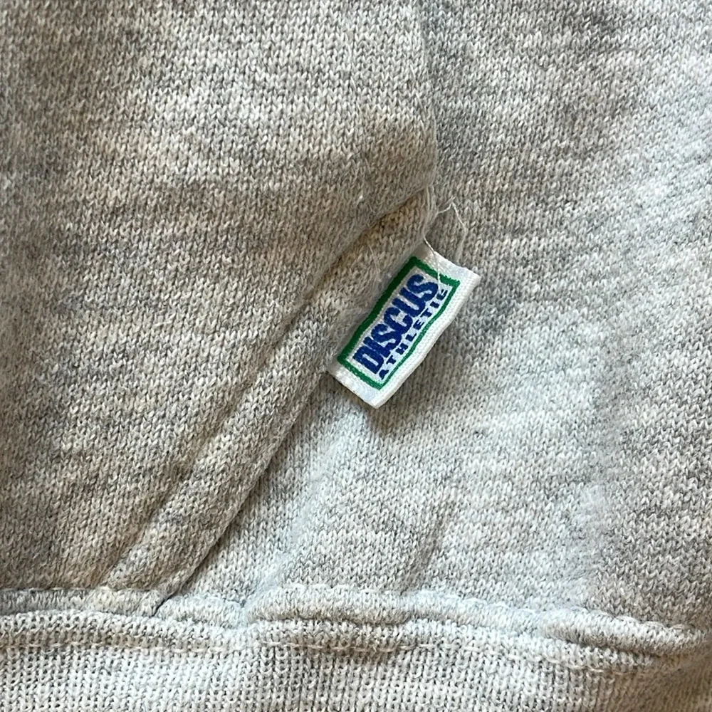 Vintage 90s Scout Camp Nature Loon Graphic Hoodie - Picture 3 of 7